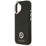 Coque Guess Grained Strass Logo MagSafe pour iPhone 17 - Black – Image 5