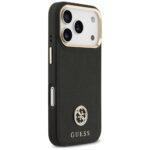 Coque Guess Grained Strass Logo MagSafe pour iPhone 17 Pro - Black – Image 3