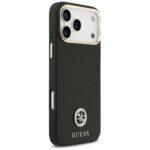 Coque Guess Grained Strass Logo MagSafe pour iPhone 17 Pro Max - Black – Image 3