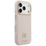 Coque Guess Grained Strass Logo MagSafe pour iPhone 17 Pro - Pink – Image 3