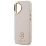 Coque Guess Grained Strass Logo MagSafe pour iPhone 17 - Pink – Image 5