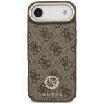 Coque Guess 4G Strass Logo MagSafe pour iPhone Air - Brown – Image 3