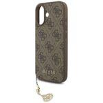 Coque Guess Hardcase 4G Charm Cradle MagSafe pour iPhone 17 - Brown – Image 5