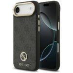 Coque Guess Hardcase 4G Strass Logo MagSafe pour iPhone Air - Black