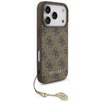 Coque Guess Hardcase 4G Charm Cradle MagSafe pour iPhone 17 Pro Max - Brown – Image 2