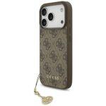 Coque Guess Hardcase 4G Charm Cradle MagSafe pour iPhone 17 Pro Max - Brown – Image 3