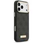 Coque Guess Hardcase 4G Logo Plate MagSafe pour iPhone 17 Pro Max - Black – Image 3