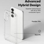 Coque Ringke Fusion pour Samsung Galaxy S25 FE - Matte Clear – Image 5