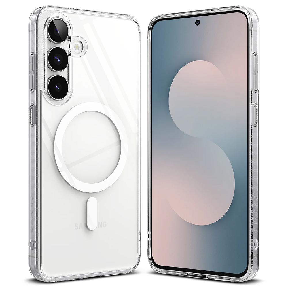 2578849 Coque Ringke Fusion MagSafe pour Samsung Galaxy S25 FE - Clear – Image 1