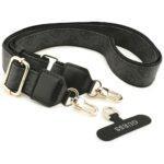 Coque Guess 4G Strass Logo MagSafe avec lanière pour iPhone 17 Pro - Black – Image 5