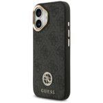Coque Guess 4G Strass Logo MagSafe avec lanière pour iPhone 17 - Black – Image 3