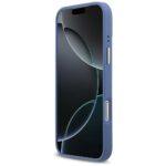 Coque Guess 4G Strass Logo MagSafe avec lanière pour iPhone 17 Pro Max - Blue – Image 6