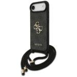 Coque Guess Crossbody Cord 4G Big Logo avec cordon pour iPhone Air - Black – Image 3