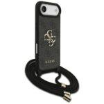 Coque Guess Crossbody Cord 4G Big Logo avec cordon pour iPhone Air - Black – Image 2