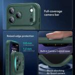 Coque MagSafe ESR Classic Hybrid HaloLock pour iPhone 17 Pro Max - Frosted Green – Image 2