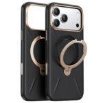 Coque en cuir Torras QPRO Leather Series pour iPhone 17 Pro Max - Black