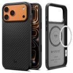 Coque Spigen Enzo Aramid T MagSafe pour iPhone 17 Pro Max - Black