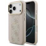 Coque Guess Hardcase 4G Stripe MagSafe pour iPhone 17 Pro - Pink