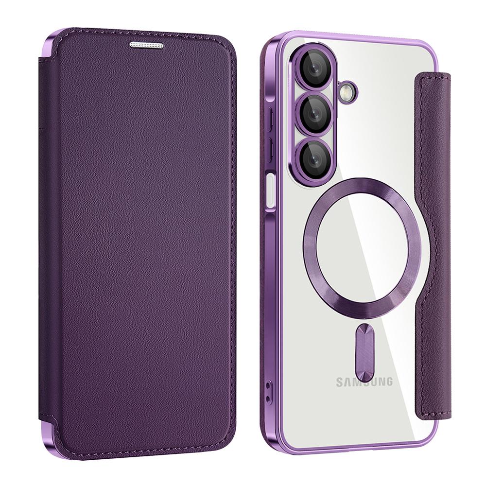 2600059 Étui portefeuille Techsuit SmartMag Book Case pour Samsung Galaxy A17 5G / A17 4G - Purple – Image 1