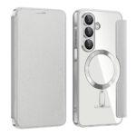 Étui portefeuille Techsuit SmartMag Book Case pour Samsung Galaxy A17 5G / A17 4G - Gray