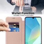 Étui portefeuille Techsuit SmartMag Book Case pour Samsung Galaxy A17 5G / A17 4G - Pink – Image 2