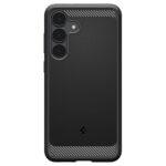 Coque Spigen Rugged Armor pour Samsung Galaxy S25 FE - Matte Black – Image 3