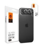 Lot de 2 protections d'objectif Spigen Optik.tR EZ Fit Pro Camera Glass pour iPhone Air - Silver