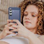 Coque Techsuit Carbon Silicone pour Samsung Galaxy S25 FE - Blue – Image 6