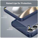 Coque Techsuit Carbon Silicone pour Samsung Galaxy S25 FE - Blue – Image 2