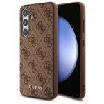 Coque Guess Hardcase 4G Classic pour Samsung Galaxy S24 FE - Brown