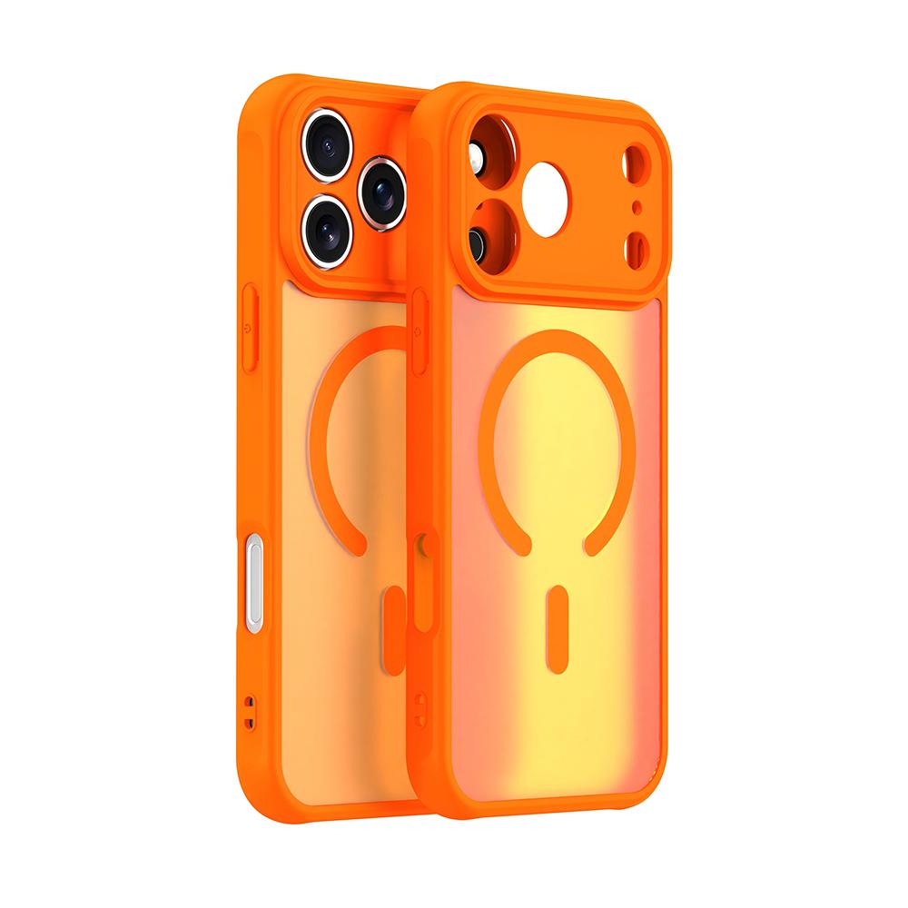2660533 Coque Techsuit HaloFrost II MagSafe pour iPhone 17 Pro - Orange – Image 1