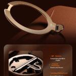 Coque en cuir Torras QPRO Leather Series pour iPhone 17 Pro - Grey – Image 3