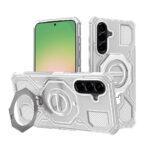 Coque Techsuit Carbon Shield PRO pour Samsung Galaxy A56 - White Transparent