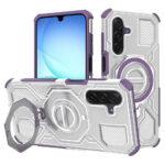 Coque Techsuit Carbon Shield PRO pour Samsung Galaxy A17 5G / A17 4G - Purple Transparent