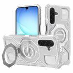 Coque Techsuit Carbon Shield PRO pour Samsung Galaxy A17 5G / A17 4G - White Transparent