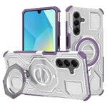 Coque Techsuit Carbon Shield PRO pour Samsung Galaxy A16 4G / A16 5G - Purple Transparent