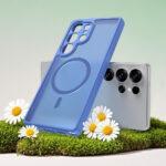 Coque Techsuit HaloFrost II MagSafe pour Samsung Galaxy S25 Ultra - Sky Blue – Image 6