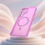 Coque Techsuit HaloFrost II MagSafe pour Samsung Galaxy S25 Ultra - Pink – Image 4