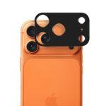 Protection d'objectif Techsuit Full Camera Glass pour iPhone 17 Pro Max - Black