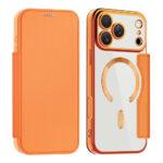 Étui portefeuille Techsuit SmartMag Book Case pour iPhone 17 Pro Max - Orange – Image 2