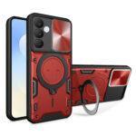 Coque Techsuit CamGuard Pro pour Samsung Galaxy S25 FE - Red
