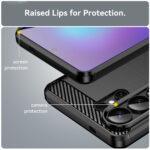 Coque Techsuit Carbon Silicone pour Samsung Galaxy S26 Ultra - Black – Image 5