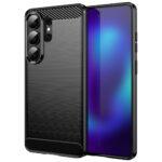 Coque Techsuit Carbon Silicone pour Samsung Galaxy S26 Ultra - Black