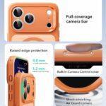 Coque MagSafe ESR Classic Hybrid HaloLock pour iPhone 17 Pro - Frosted Orange – Image 6