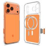 Coque Spigen Ultra Hybrid T MagSafe pour iPhone 17 Pro - Glossy Orange – Image 2