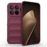 Coque Techsuit Magic Shield pour Xiaomi 15T Pro - Bordeaux