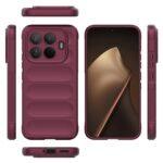 Coque Techsuit Magic Shield pour Xiaomi 15T Pro - Bordeaux – Image 5