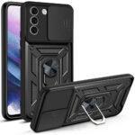 Coque Techsuit CamShield Series pour Samsung Galaxy S21 FE - Black