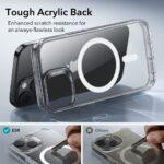 Coque MagSafe ESR Classic Hybrid HaloLock pour iPhone 15 Plus - Clear – Image 6
