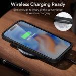 Coque ESR Air Shield Boost Kickstand pour iPhone 15 Plus - Translucent Black – Image 4